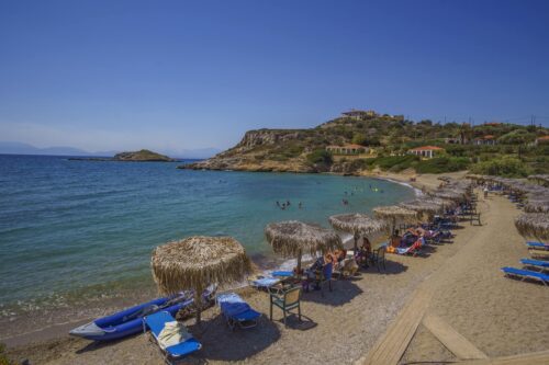 Viandini Beach, Elia in Laconia