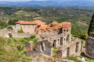 The archaeological site of Mystra