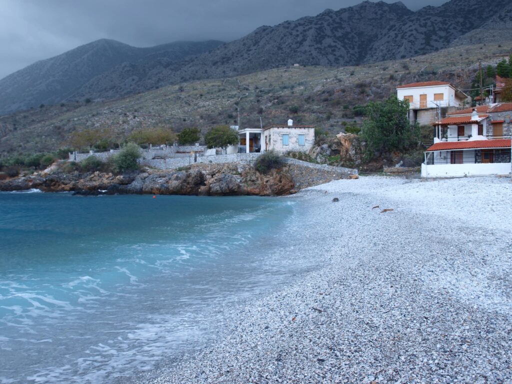 Chalikia Vatta Beach in Laconia, Mani