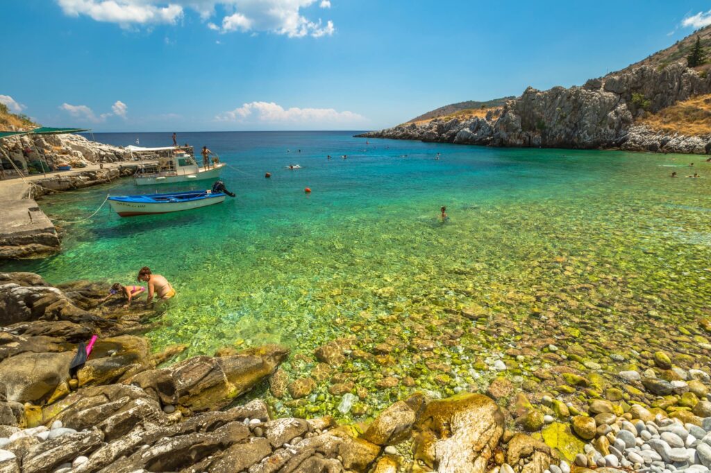 Kokkala Beach, Village in Laconia