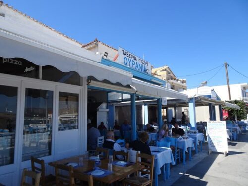 Ourania Restaurant in Elafonisos
